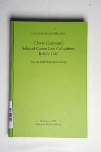 Clavis canonum : selected canon law co... Clavis canonum : selected canon law co...