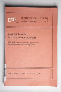 Das Buch in der Informationsgesellscha... Das Buch in der Informationsgesellscha...