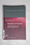 Wende des Erinnerns? : Geschichtskonstruktionen in