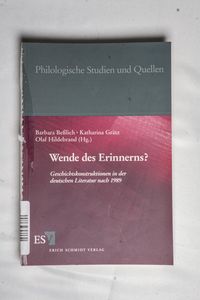 Wende des Erinnerns? : Geschichtskonst... Wende des Erinnerns? : Geschichtskonst...
