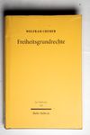 Gebr. - Freiheitsgrundrechte: Funktionen und Struk