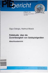 Feldstudie über die Zuverlässigkeit vo... Feldstudie über die Zuverlässigkeit vo...