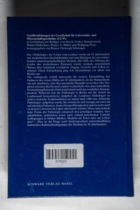 Medizin am Toten oder am Lebenden? : Pathologie in Berlin und in London, 1900-1945. Habil.-Schr. - Cay R Prüll