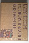 Thesaurus proverbiorum medii aevi / heilig - Kerke