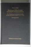 Pietistische Öffentlichkeit und religiöse Kommunikation