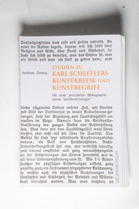 Studien zu Karl Schefflers Kunstkritik und Kunstbegriff - Andreas Zeising Studien zu Karl Schefflers Kunstkritik und Kunstbegriff - Andreas Zeising