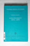 Collegheft 1894-1895
