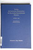 Catalogus codicum manu scriptorum Bibl...
