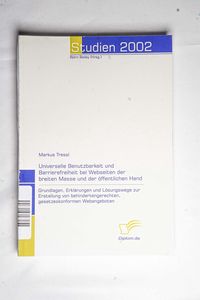 Universelle Benutzbarkeit und Barriere... Universelle Benutzbarkeit und Barriere...