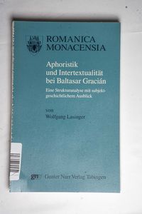 Aphoristik und Intertextualität bei Ba... Aphoristik und Intertextualität bei Ba...