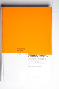 Das neue Urheberrecht ; Kommentar zum ... Das neue Urheberrecht ; Kommentar zum ...