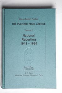 National Reporting 1941-1986 National Reporting 1941-1986