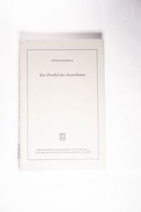 Der Zweifel des Anarchisten - Peter Rinderle Der Zweifel des Anarchisten - Peter Rinderle