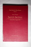 Ägyptische Algorithmen: Eine Untersuchung zu den mittelägyptischen mathematischen Aufgabentexten (Ägyptologische Abhandlungen, Band 65) - Imhausen, Annette