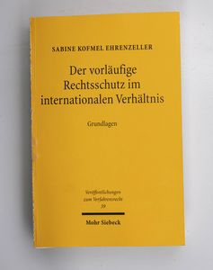 Der vorläufige Rechtsschutz im intern... Der vorläufige Rechtsschutz im intern...