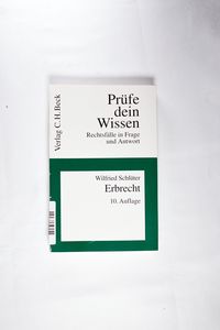 BGB Erbrecht - Schlüter, Wilfried BGB Erbrecht - Schlüter, Wilfried