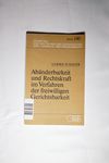 Abänderbarkeit und Rechtskraft im Verfahren der f
