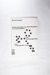 Untersuchungen zur Heck-Reaktion von Cycloolefinen mit Arylhalogeniden und 1-Halogenalk-1-inen Untersuchungen zur Heck-Reaktion von Cycloolefinen mit Arylhalogeniden und 1-Halogenalk-1-inen