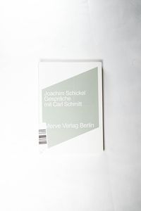 Gespräche mit Carl Schmitt