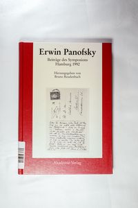 Erwin Panofsky Beiträge des Symposions Hamburg 1992