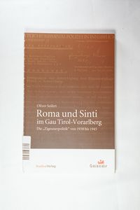 Roma und Sinti im Gau Tirol-Vorarlberg