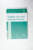 English Law and Standard Terms: European Standard Terms and Conditions (ESTC) - Jack, Adrian
