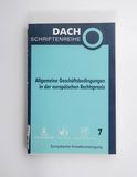 Allgemeine Geschäftsbedingungen in der...