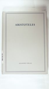 Aristoteles, BAND 1/I, Kategorien - Aristoteles