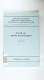 Fritz Lenz und die Rassenhygiene. Abhandlungen zur Geschichte der Medizin und der Naturwissenschaften. Heft 47 - Rissom, Renate