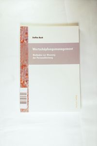 Wertschöpfungsmanagement Wertschöpfungsmanagement