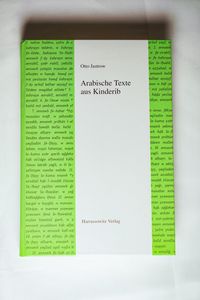 Arabische Texte aus Kinderib. - Jastrow, Otto Arabische Texte aus Kinderib. - Jastrow, Otto