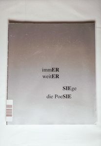 Er /Sie: Dokumentation der Vorträge anlässlich der Ausstellung Seh-Texte von Ursula Menzer