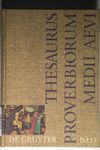 Thesaurus Proverbiorum Medii Aevi. Lexikon der Spr