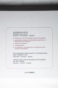 Glossarium Artis / Städte Stadtpläne, Plätze, Strassen, Brücken. Systematisches Fachwörterbuch