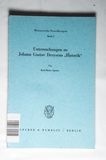 Untersuchungen zu Johann Gustav Droysens  Historik - Karl-Heinz Spieler