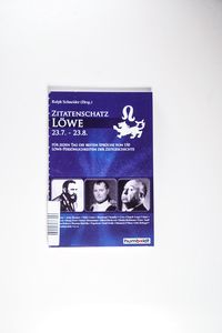 Zitatenschatz Löwe - 23.07. - 23.08