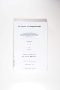 The Alignment of Management Systems The Alignment of Management Systems