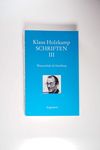 Holzkamp,Schriften Bd.3 Klaus Holzkamp - Klaus Hol