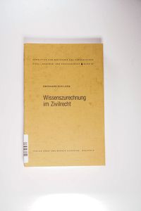 Wissenszurechnung im Zivilrecht: Eine Untersuchung zum Anwendungsbereich des § 166 BGB