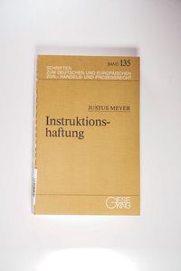 Instruktionshaftung