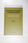 1999 (INTERNATIONAL BIBLIOGRAPHY OF HISTORICAL SCI