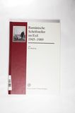 Rumänische Schriftsteller im Exil 1945-1989
