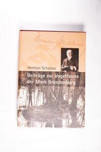 Beiträge zur Vogelfauna der Mark Brandenburg - Schalow, Herman Beiträge zur Vogelfauna der Mark Brandenburg - Schalow, Herman