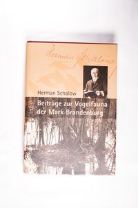 Beiträge zur Vogelfauna der Mark Brandenburg - Schalow, Herman