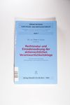 Rechtsnatur und Einredenordnung der aktienrechtlic