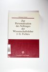 Zur Personalisation des Vollzuges der Wissenschaft