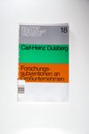 Forschungssubventionen an Grossunternehmen : wettb