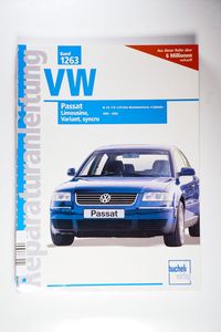 VW Passat V 1999-2002 / Limousine, Variant, syncro. 1,6- 1,8- 2,0-Liter-Benzinmotoren, 4-Zylinder. 1999-2002 VW Passat V 1999-2002 / Limousine, Variant, syncro. 1,6- 1,8- 2,0-Liter-Benzinmotoren, 4-Zylinder. 1999-2002