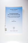 Unrechtsbegründung und Vorfeldkriminalisierung. -