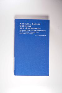 Unschuld und Gedächtnis Unschuld und Gedächtnis